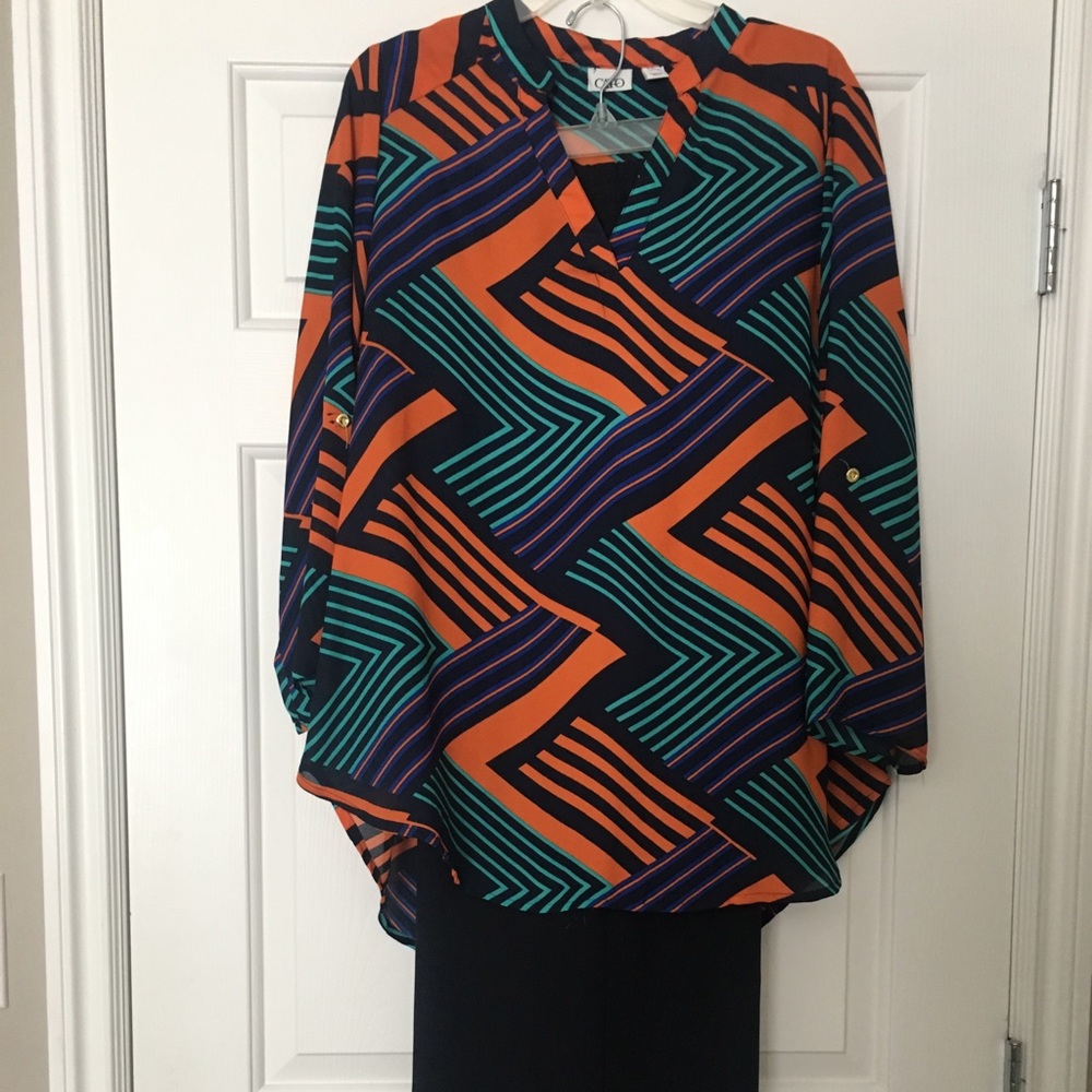 Palazzo Navy blue pants